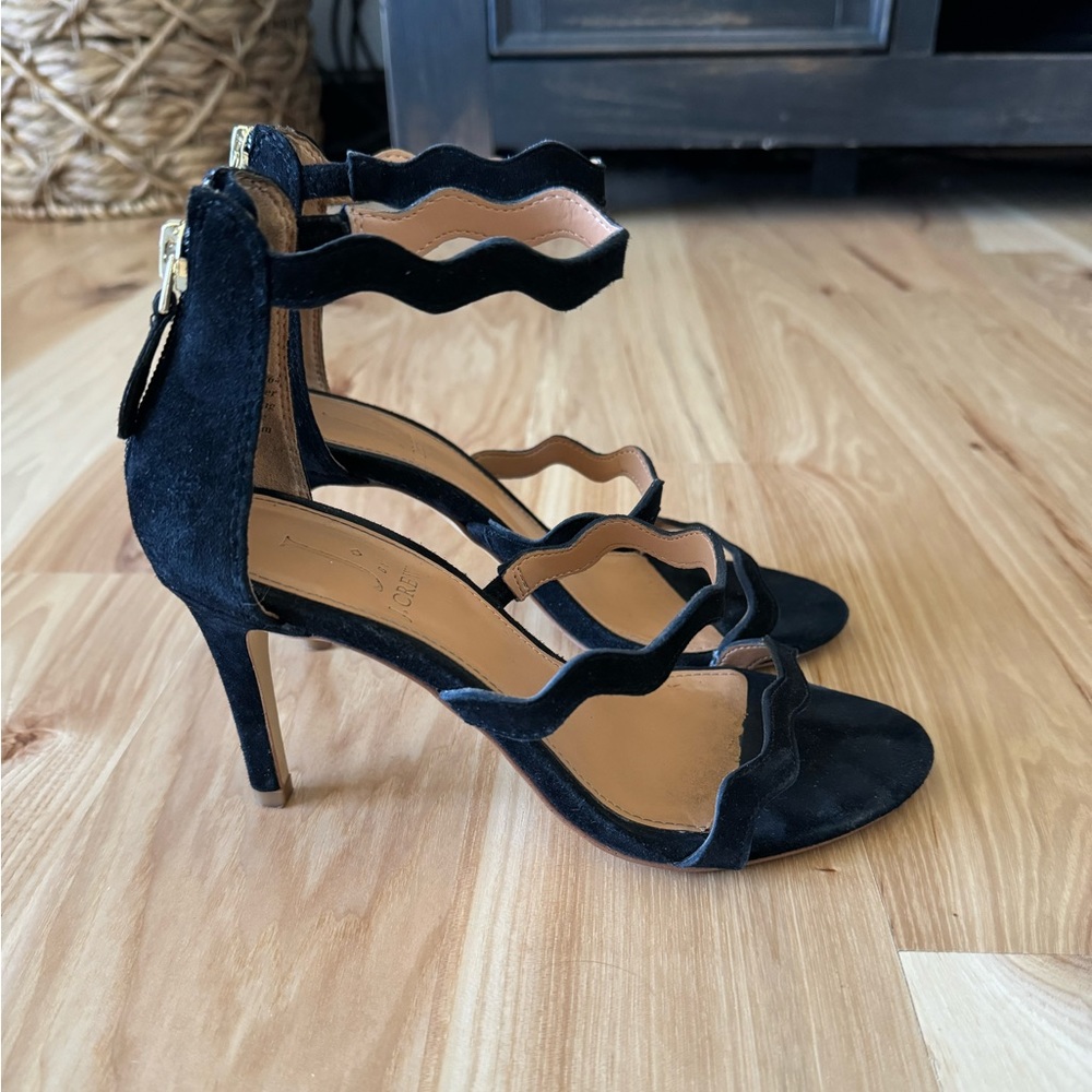 JCrew Black Heels